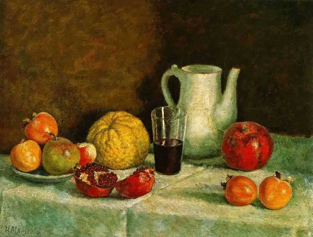 Картины известных художников натюрморты с цветами и фруктами