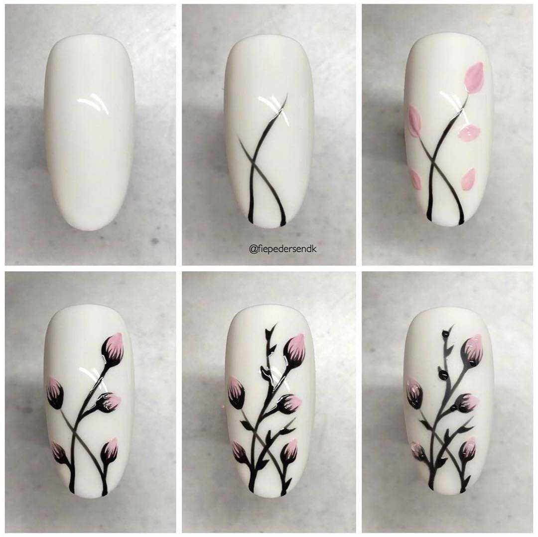 Дизайн ногтей с вензелями - создаем шедевры на ногтях