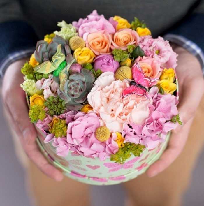 Насладитесь подборкой самых красивейших букетов цветов от флористов со всего мирамного фото