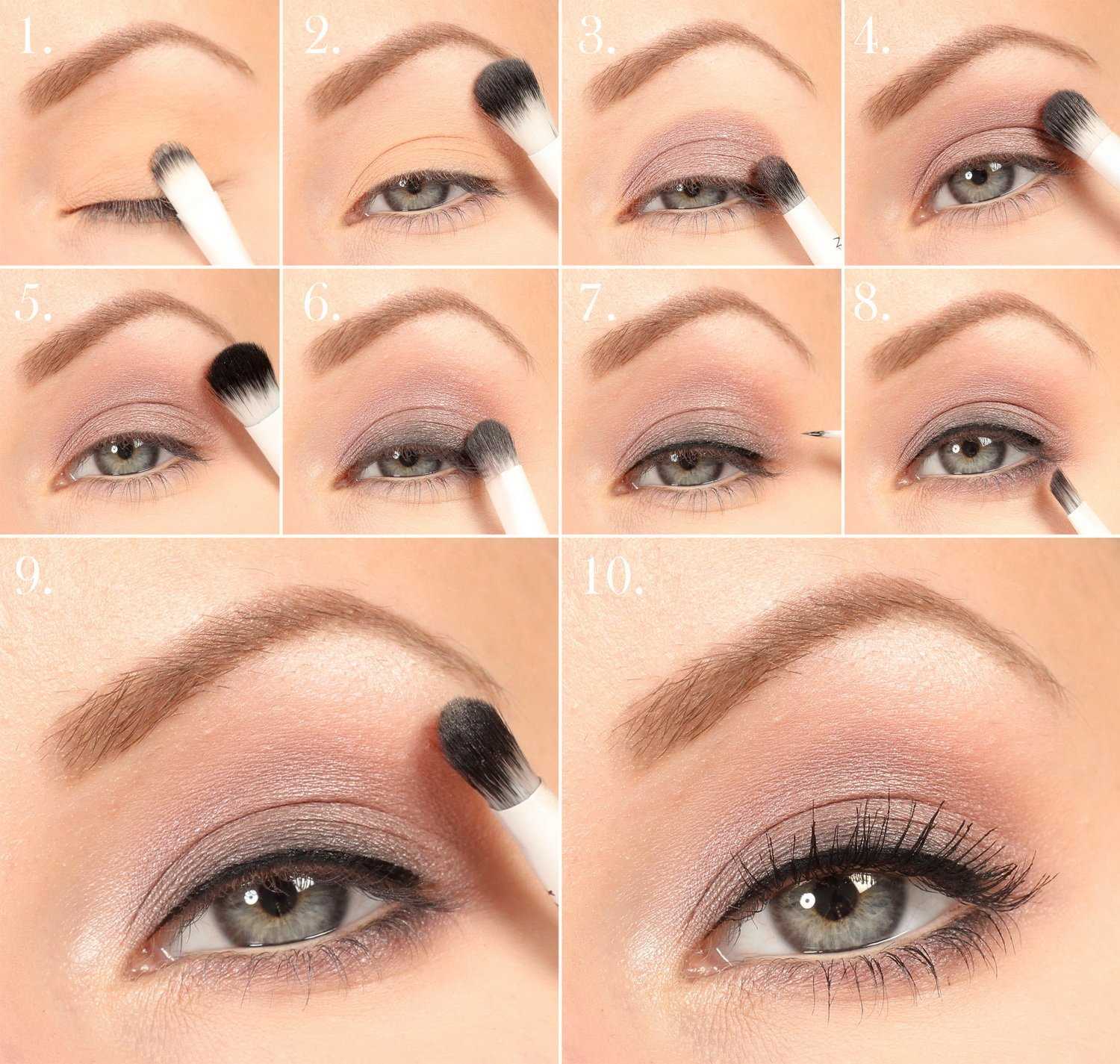 Вечерний макияж для карих глаз: лучшие идеи с пошаговой инструкцией с фото - ladys pages