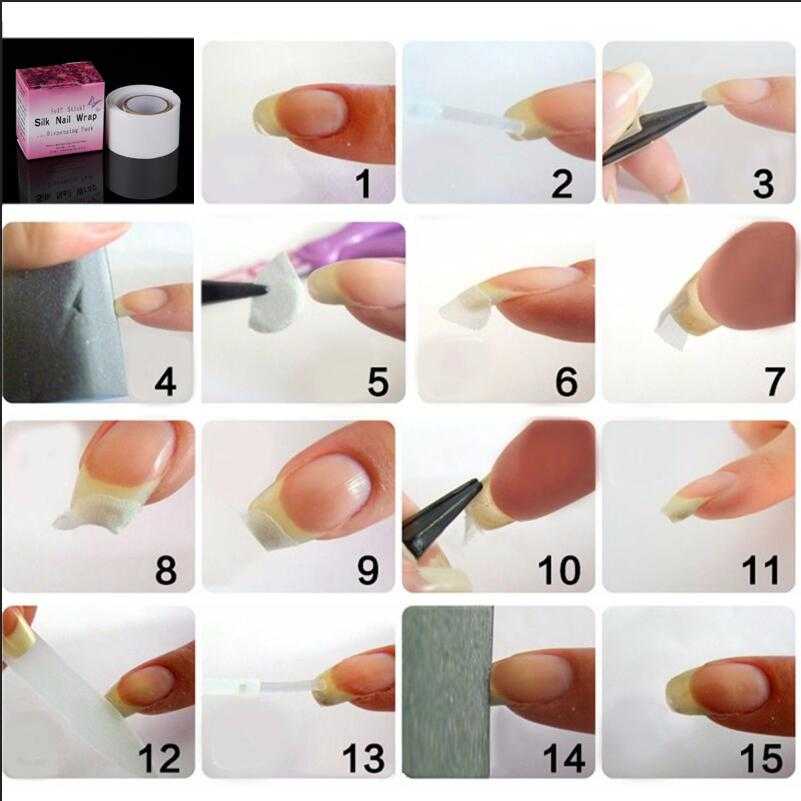 Наращивание ногтей гель-лаком в домашних условиях - пошаговая инструкция