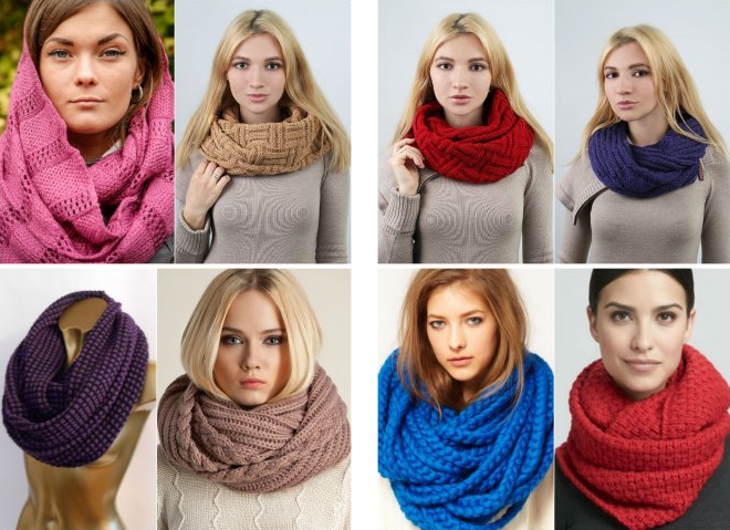 Как носить шарф хомут: самые удобные и трендовые способы