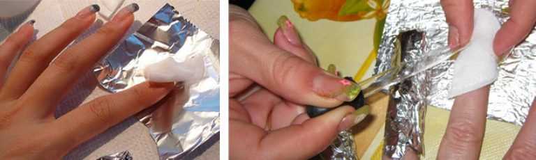 Как снять нарощенные ногти в домашних условиях без проблем