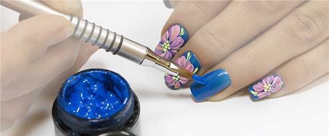 Как пользоваться гель-краской для ногтей