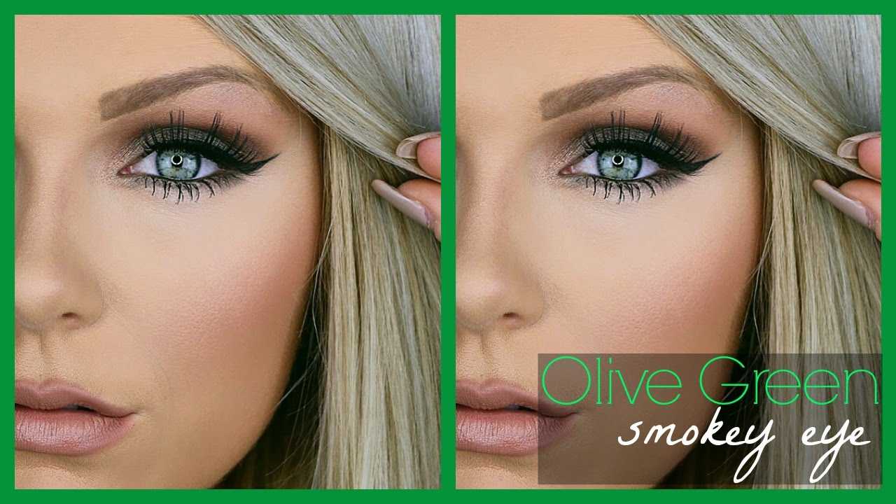 Модный макияж для зеленых глаз