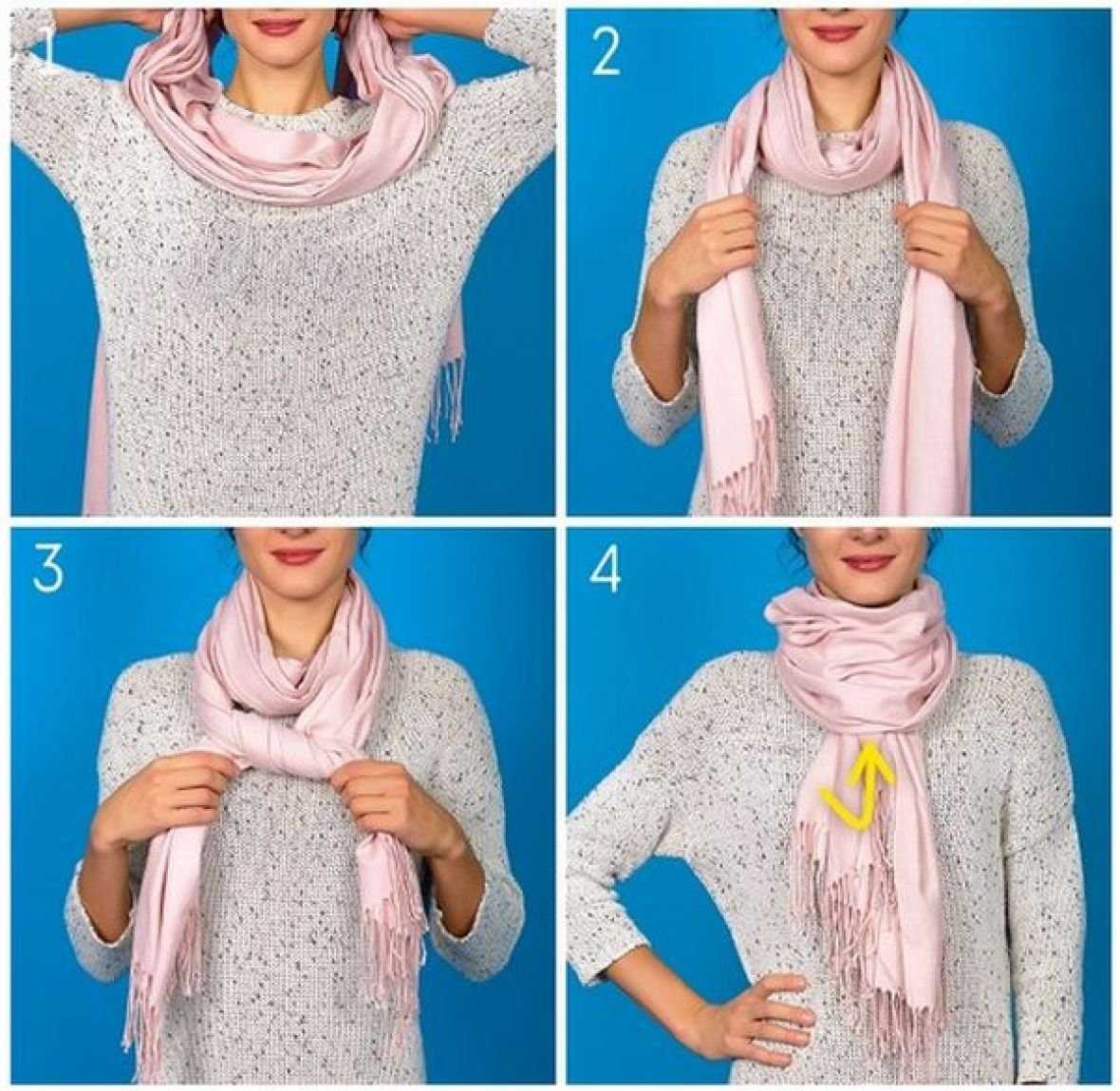 Инструкция: как красиво завязать шейный платок