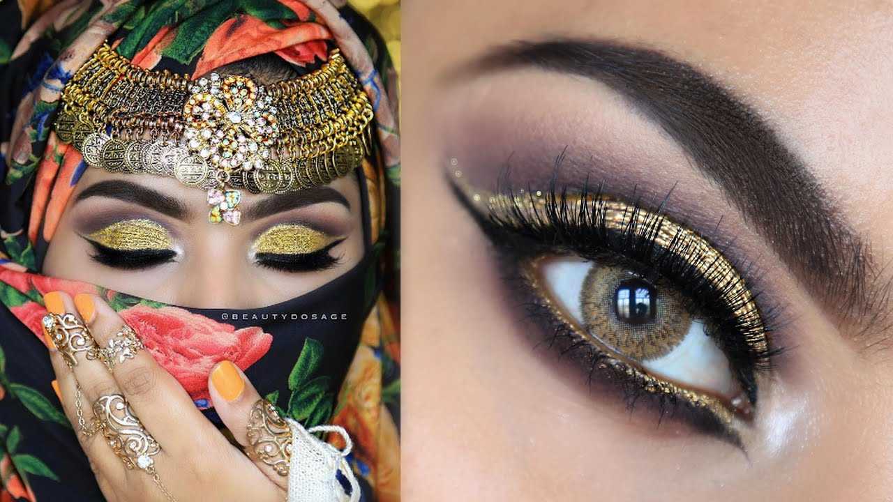 Арабский макияж всегда стильный, поэтому способен преобразить любую женщину Главный акцент визажисты делают на глаза Фото Отзывы 2018