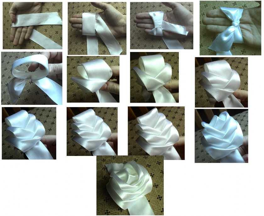 Бантики из атласных лент своими руками - варианты самодельных бантов, идеи дизайна + поэтапная инструкция создания поделки своими руками