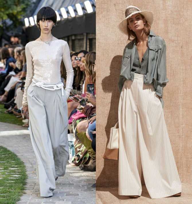 Сочетают в себе стиль и комфорт: с чем носить популярные женские брюки-палаццо в 2021 году