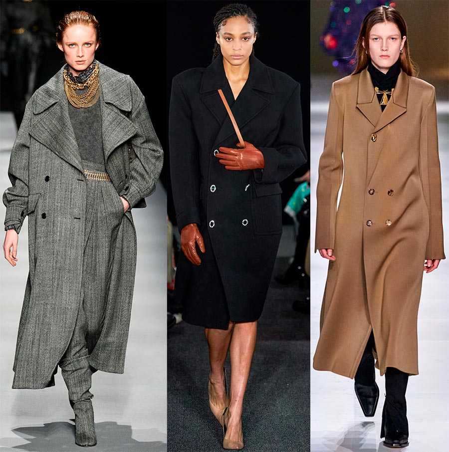 Пальто 2020-2021 года модные тенденции фото