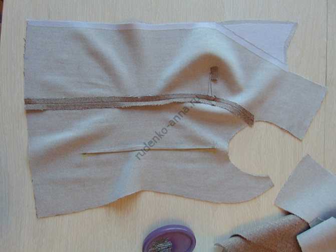 Как сделать подплечники для одежды. как сделать подплечники для одежды своими руками. стачивание двух деталей с разной формой среза