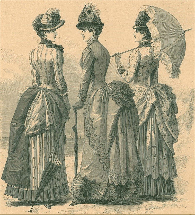 Европейская одежда 19 века