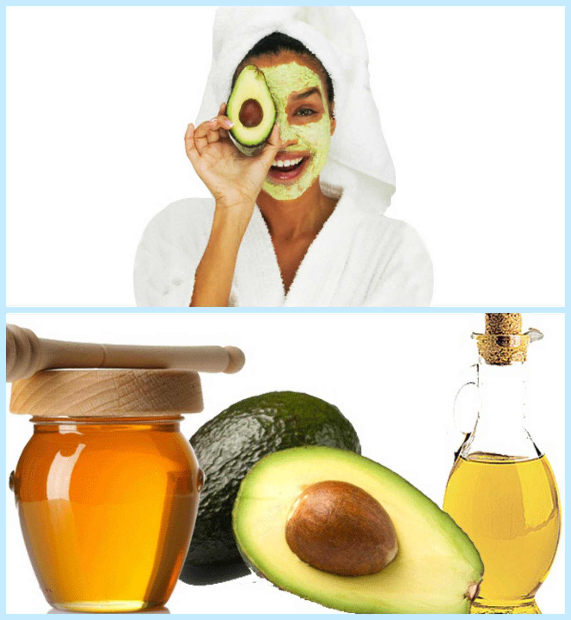 Маска из авокадо для лица 🥑 (5 шагов приготовления) 🥑 маска для лица из масла авокадо