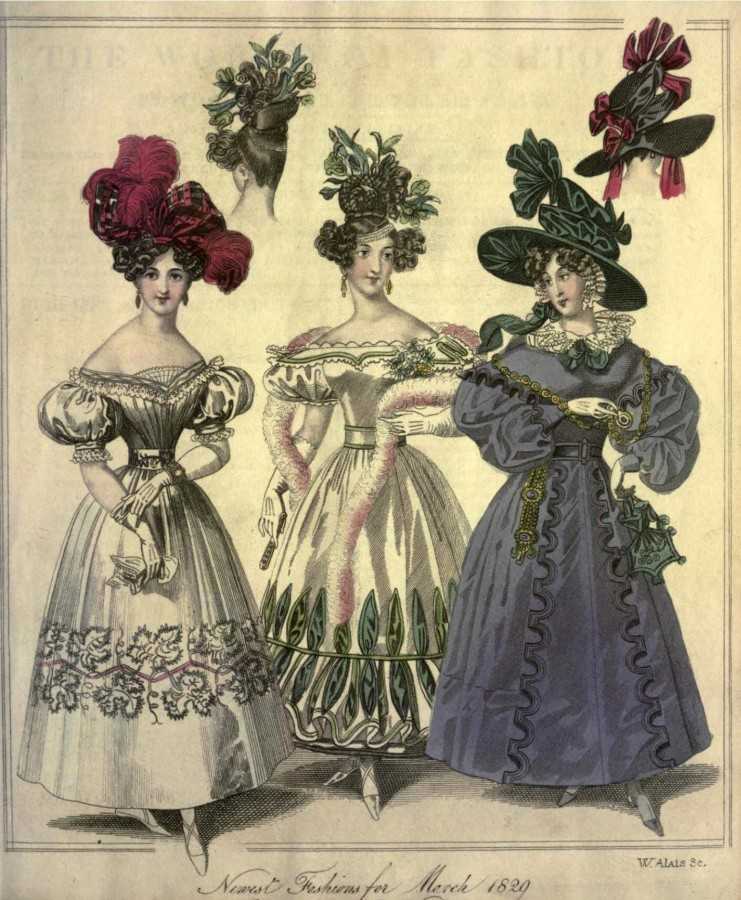 Одежда девушек 19 века – мода девятнадцатого века: особенности женских нарядов