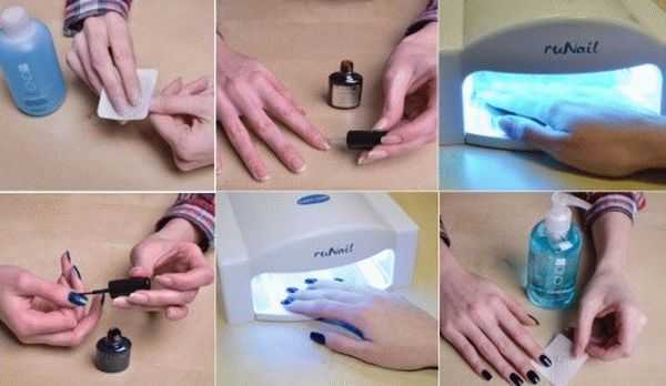 Покрытие ногтей гелем в домашних условиях