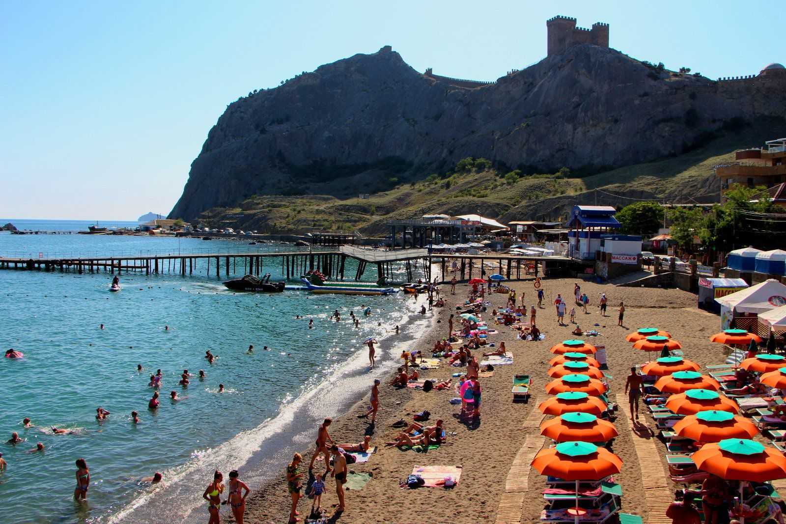 8 лучших мест для пляжного отдыха в крыму