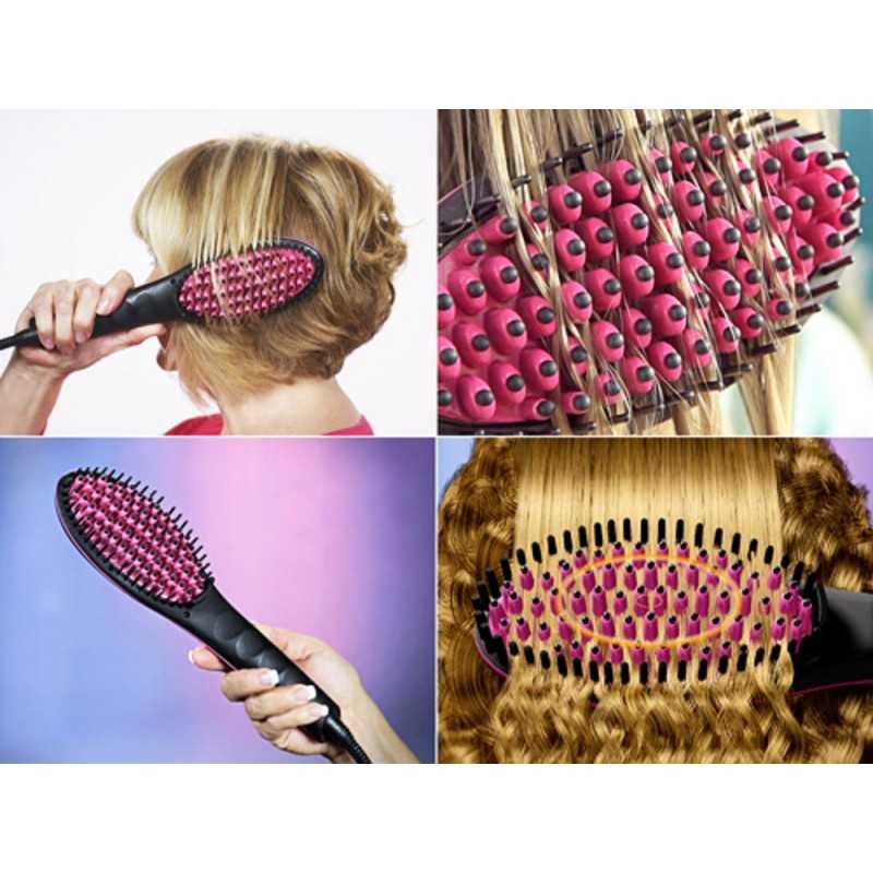 Расчёска-выпрямитель для волос: что это, как пользоваться, обзор лучших по отзывам покупателей