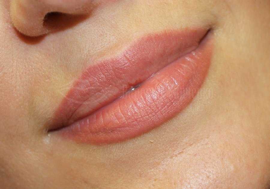 Татуаж губ с растушевкой: фото и отзывы