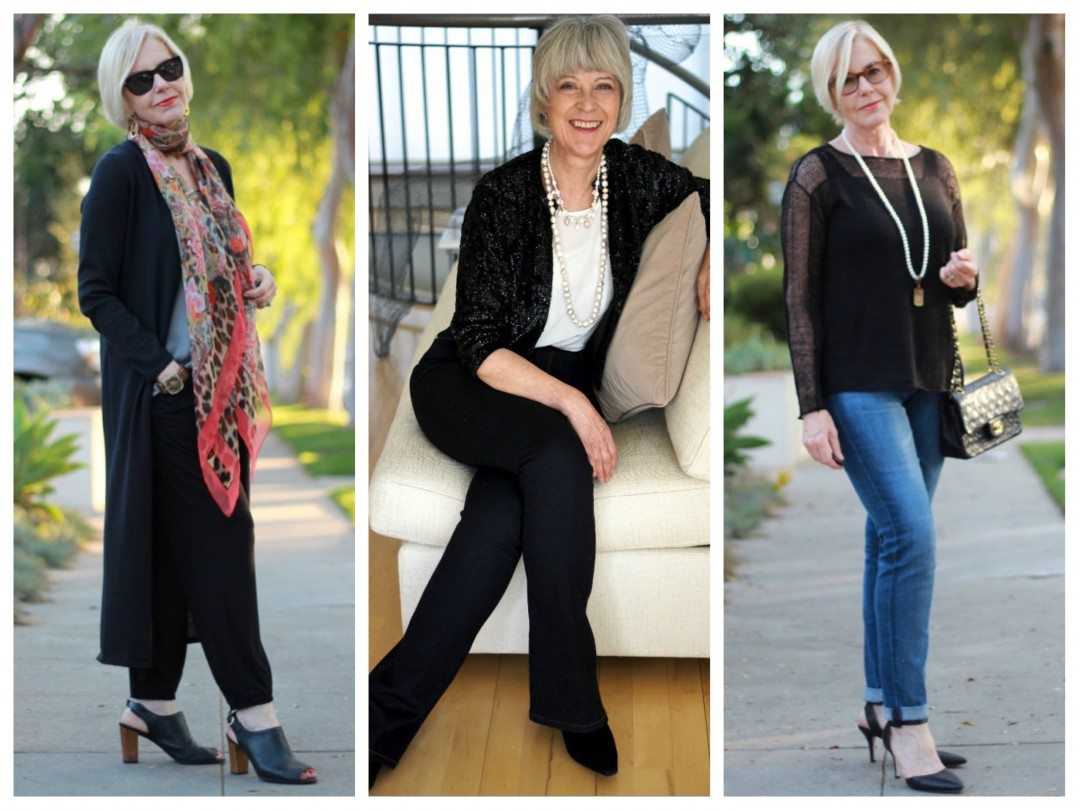 Составляем базовый гардероб для женщины 50 лет: 40+ фото