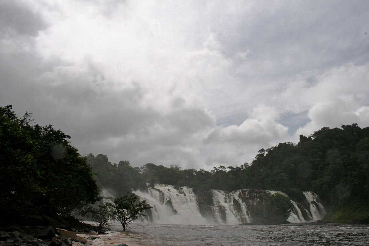 Водопад пара Венесуэла