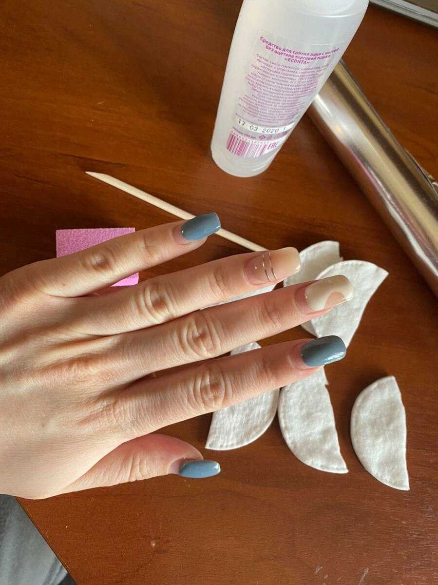 Как самостоятельно снять наращенные ногти в домашних условиях?