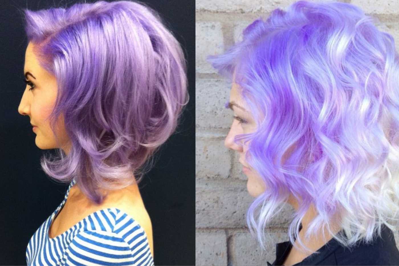 Как покрасить волосы в лавандовый цвет