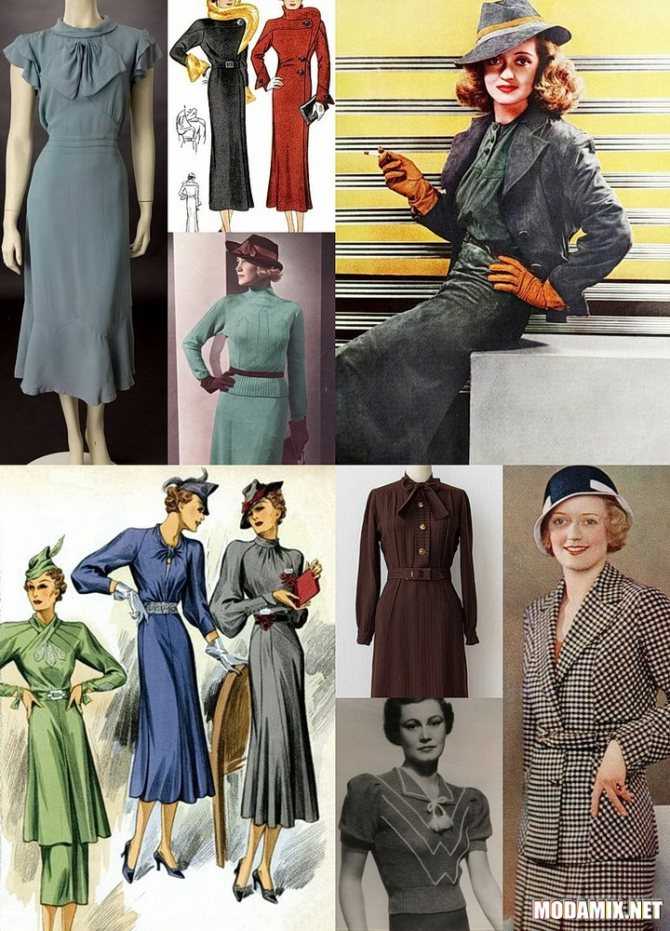 Мода и стиль 30-х годов – фото одежды и аксессуаров
