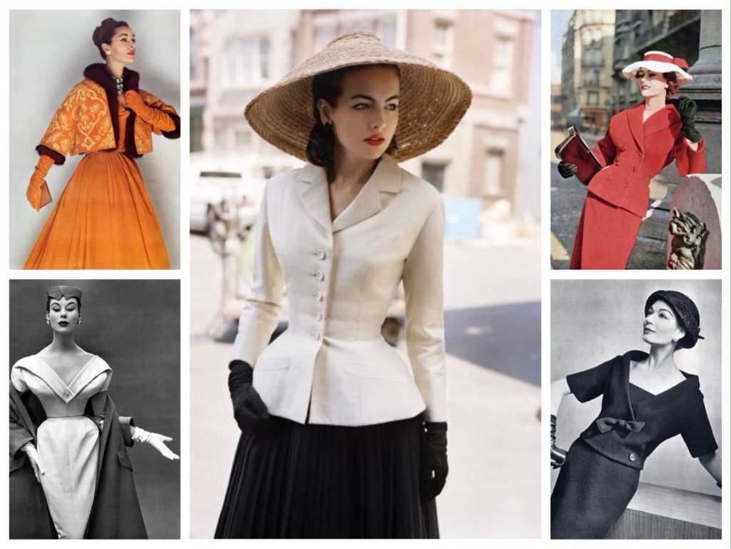Акцент на женственность и элитарность: история моды 50-х годов xx века