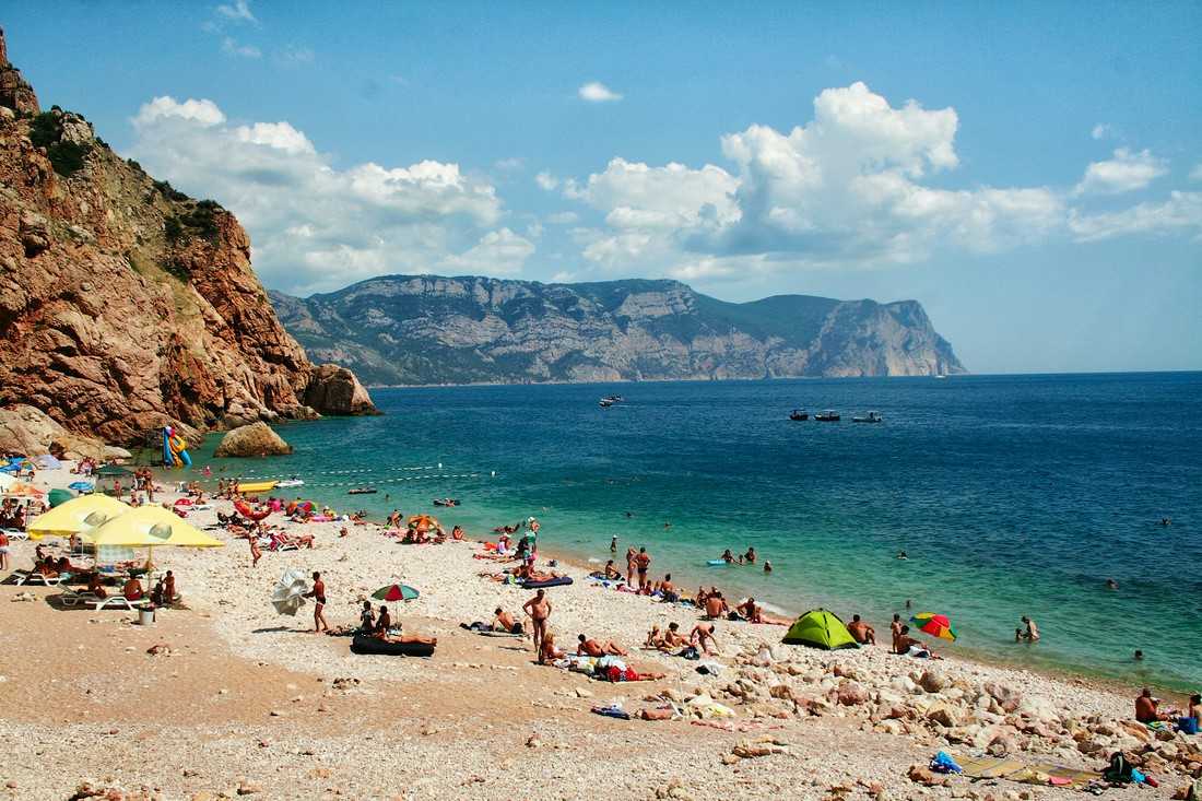Где самые лучшие пляжи в крыму - фото и карта