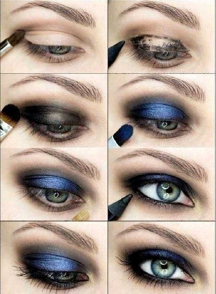 Как подобрать макияж для голубых глаз - женская книга